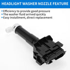 Front Driver Side Headlight Washer Nozzle for Lexus RX350 RX450h (2007-2022)
