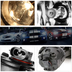 Clear Lens Front Bumper Fog Lights + Switch + Bezel for Murano Z50 (2011–2014)