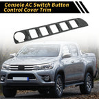 Carbon Fiber AC Switch Button Control Cover Trim for Toyota Tacoma (2016–2023)