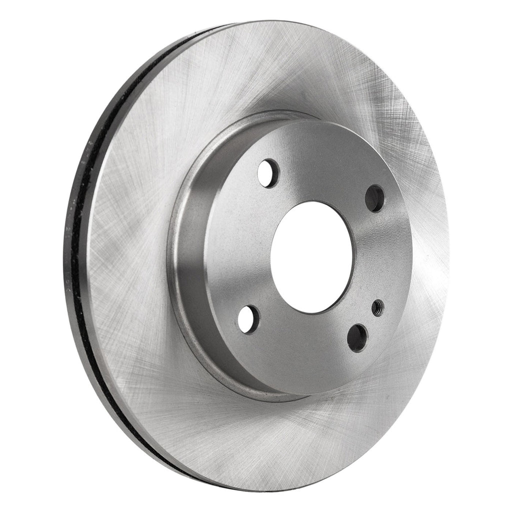 Set of 2 Front and Rear Disc Brake Rotors for Ford Escort (1992–1996)