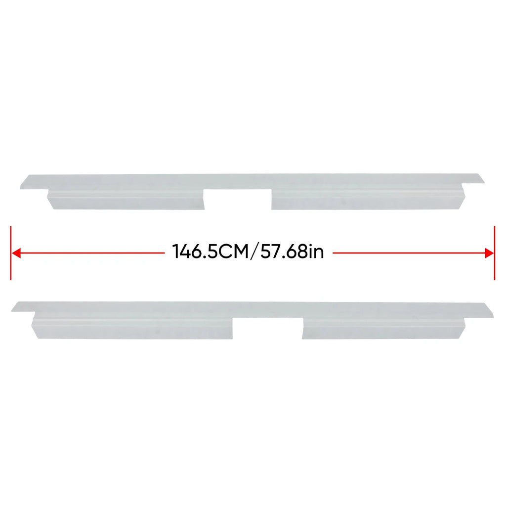 2X Outer Rocker Panels for Toyota Corolla Sedan (2003–2008)