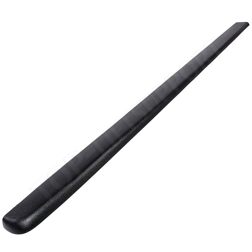 Set of 2 Bed Rail Caps for Silverado Sierra (1999–2006) Black Flat