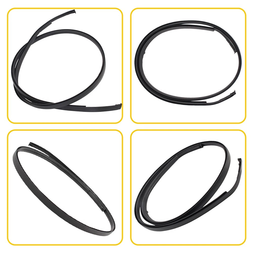 Set of 2 Roof Drip Moulding Trim for Toyota Yaris Sedan (2007–2011)