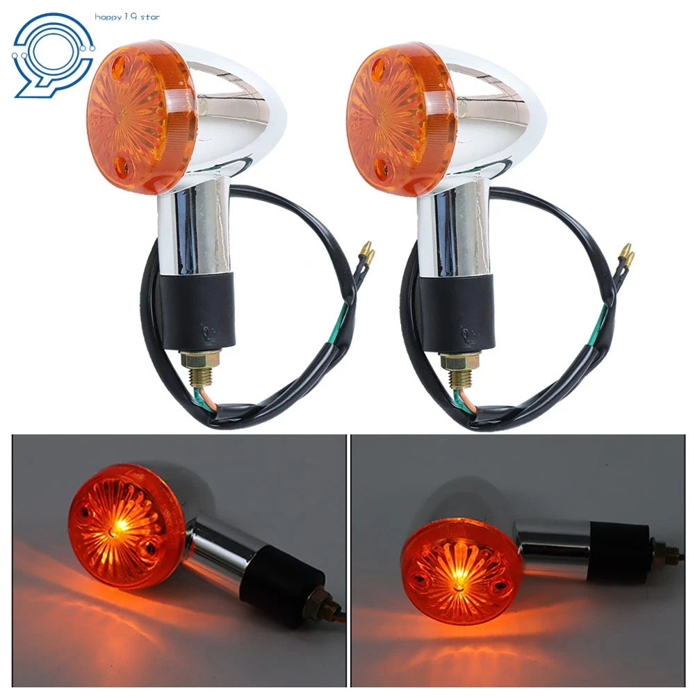 2X Turn Signals Light for Kawasaki Vulcan VN 750 800 900 1500 1600 1700