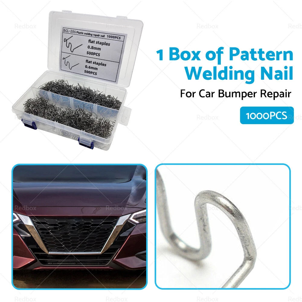 1000PCS Hot Staples for Car Bumper Repair (Universal)