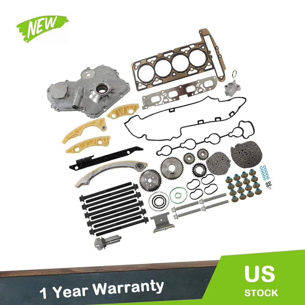 Timing Chain Kit for Chevy Malibu Equinox 2.0L/2.2L/2.4L (YYYY–YYYY)