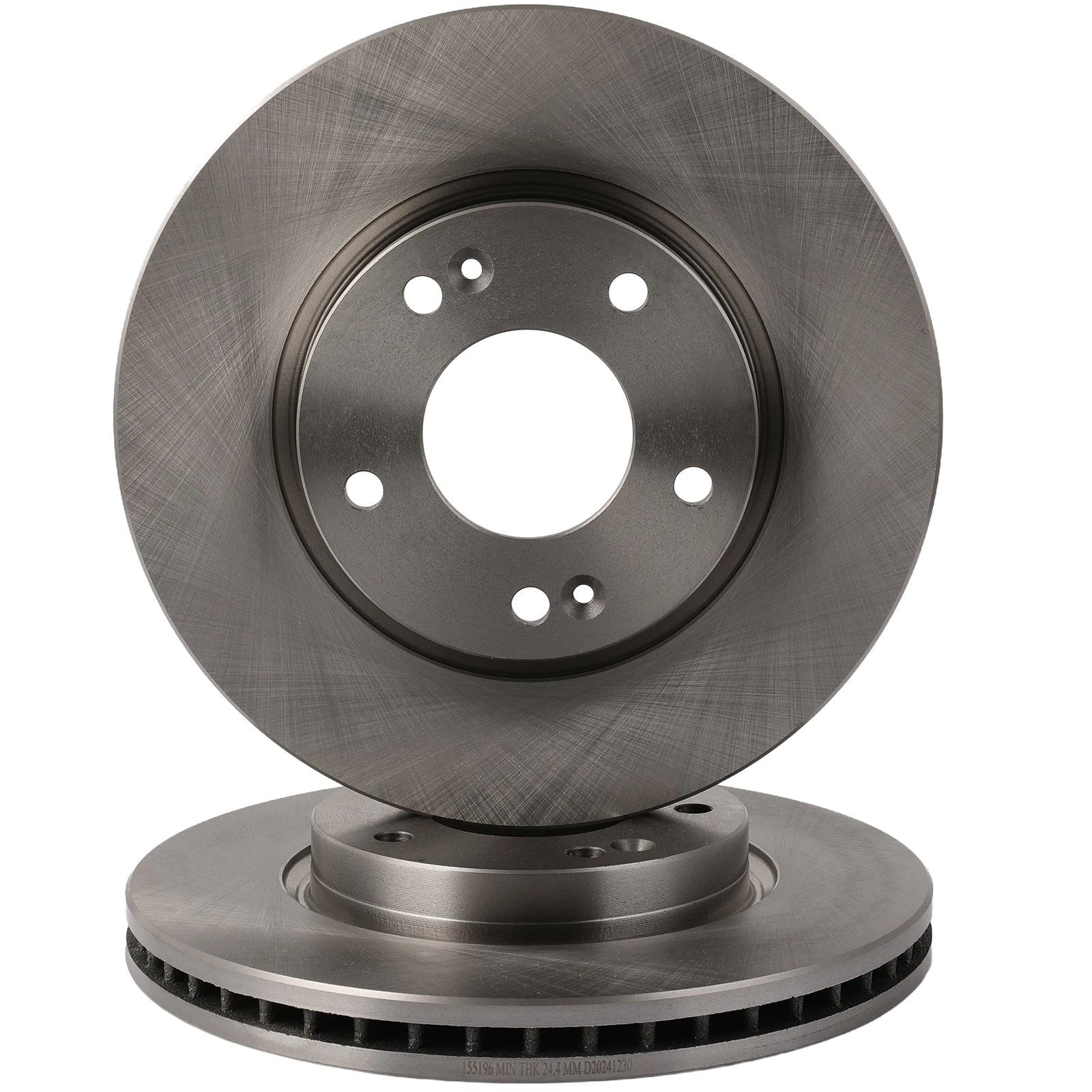 Front Brake Discs Rotors for Hyundai Sonata (2006–2010), Tiburon (2003–2008)