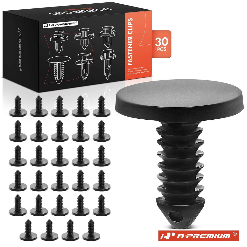 30x Nylon Weatherstrip Retainer Clips for GM Ford Mustang