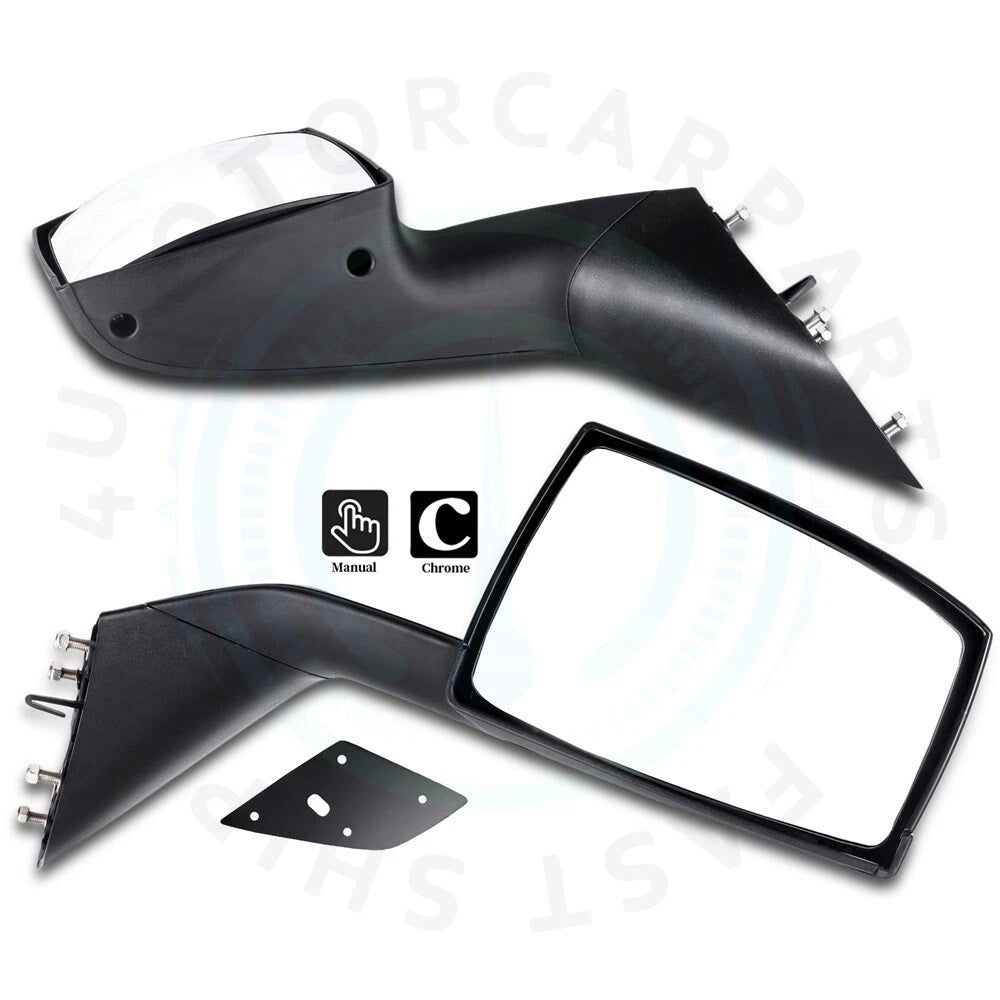 Set of 2 Side Mirrors for Volvo VNL Truck (2004–2016)