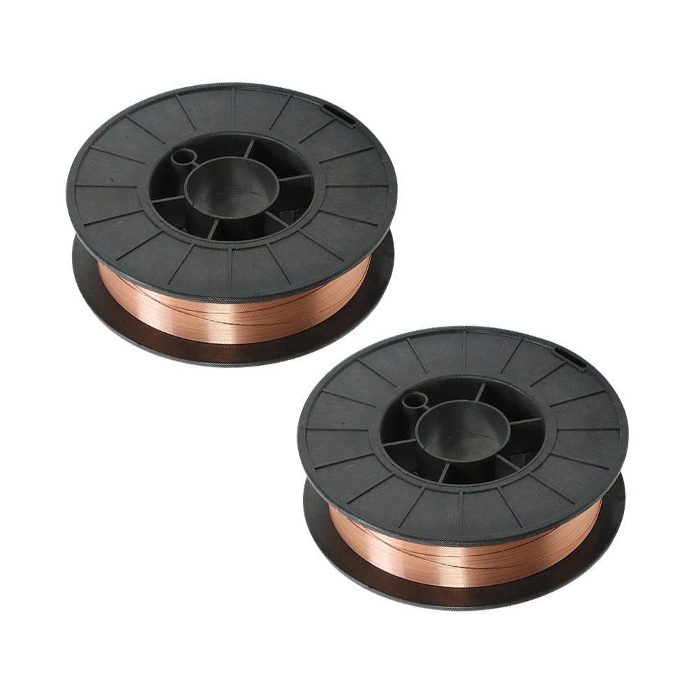 Set of 2 Mild Steel MIG Welding Wire for Welding Machines (20 lbs)