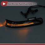 Mirror Turn Signal Light for Hyundai Creta IX25 (2015–2020) No. 87623C9000 Right Black Clear