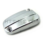 Chrome Front Brake Fluid Reservoir Cap for Harley Electra Glide Road King (2007–2015)