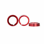 Red AC Climate Control Knob Covers Ring for Volkswagen Golf GTI MK7 (2015-2020)