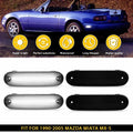 Set of 4 Smoke LED Side Marker Lights for Mazda Miata MX-5 (1990–2005)