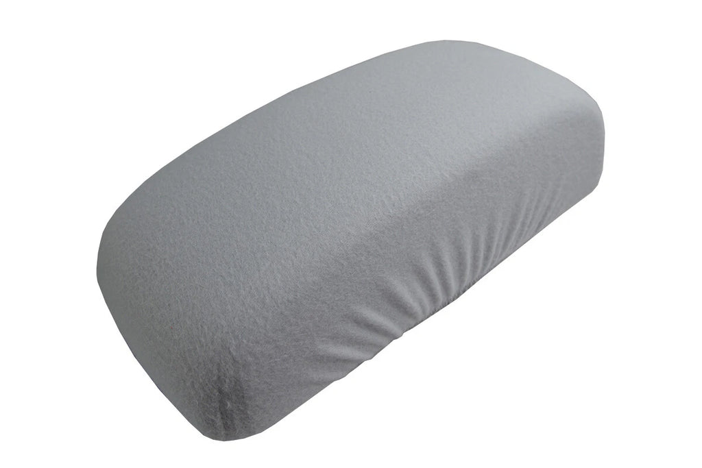 Fleece Console Lid Armrest Cover for Nissan Maxima (1997–1999) Gray