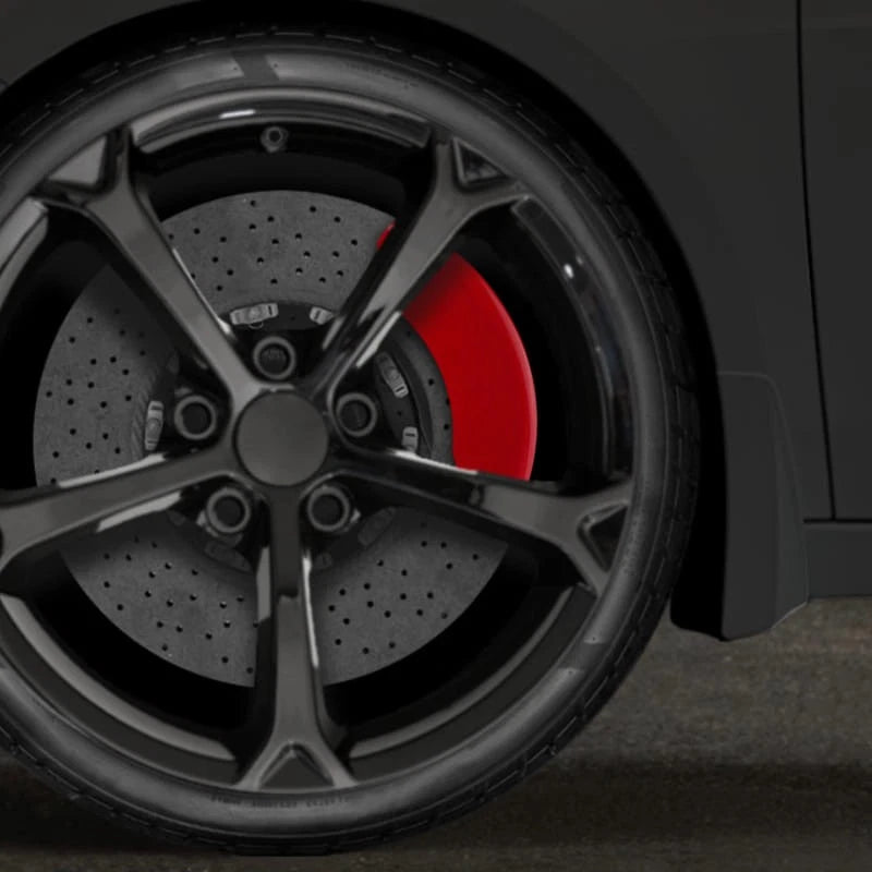Classic Red MGP Caliper Covers Set of 4 for 2006-2007 Mazda 6 Mazdaspeed