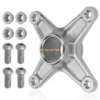 Rear Axle Sprocket Mount Hub Collar Holder Kit for Yamaha YFZ450 Raptor 700 (2004–2023)