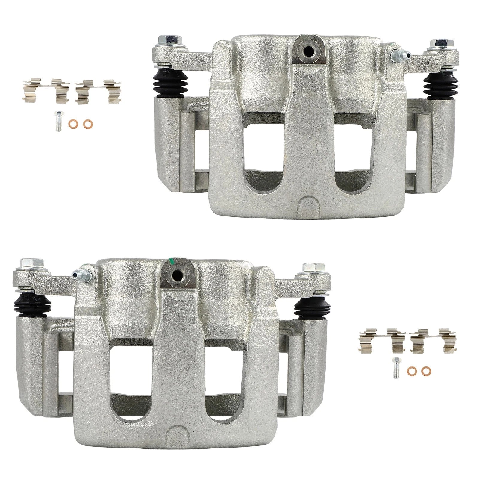 Set of 2 Front Brake Calipers for Ford Flex, Lincoln MKS (2009–2019)