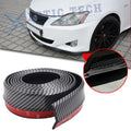 Carbon Fiber Rubber Front Spoiler for Lexus IS (2013–2018)