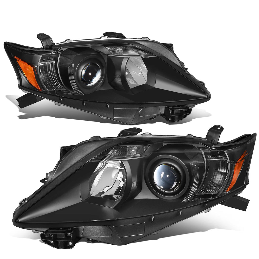 Projector Headlights Assembly for Lexus RX350 (2010–2012) Black/Amber
