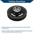 Harmonic Balancer Crank Pulley for Hyundai Santa (2010-2012)