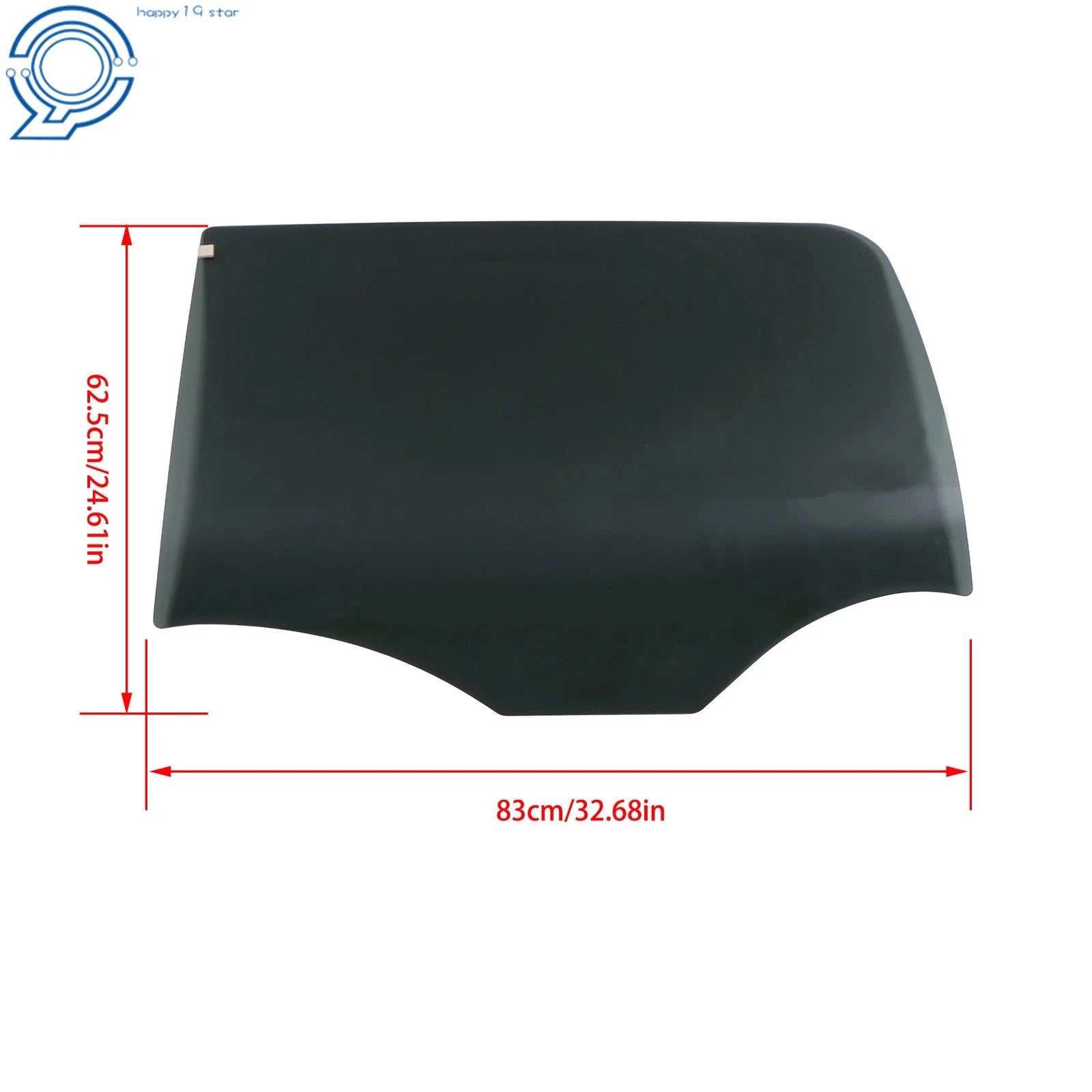 Rear Door Window Glass for Ram Pickup 1500 (2019–2025)