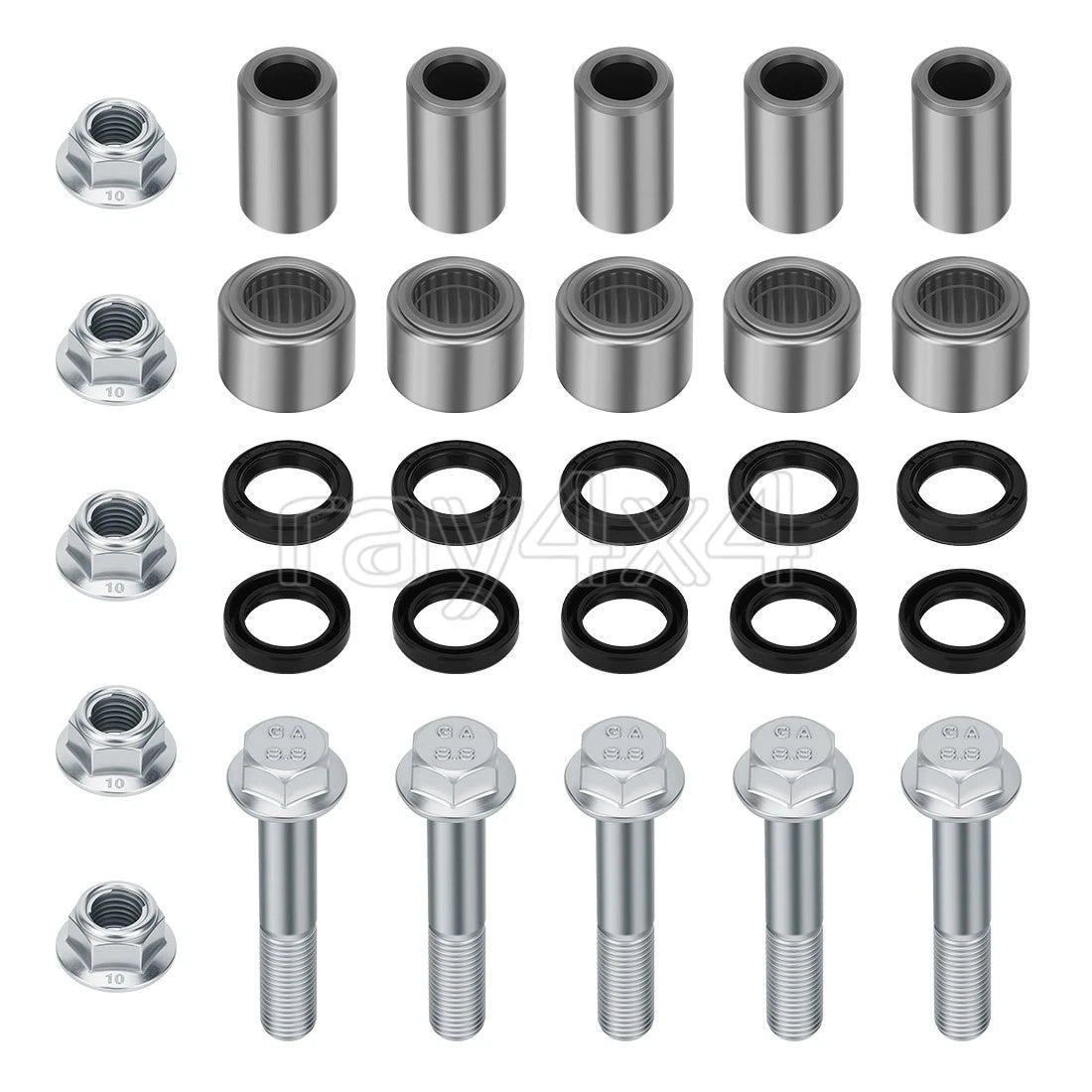 Swing Arm Linkage Bearing Kit & Bolts for Honda Sportrax TRX400X 400EX (1999–2014)