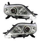 Headlight Assembly for Toyota Sienna (2011–2013) Chrome Clear Left & Right