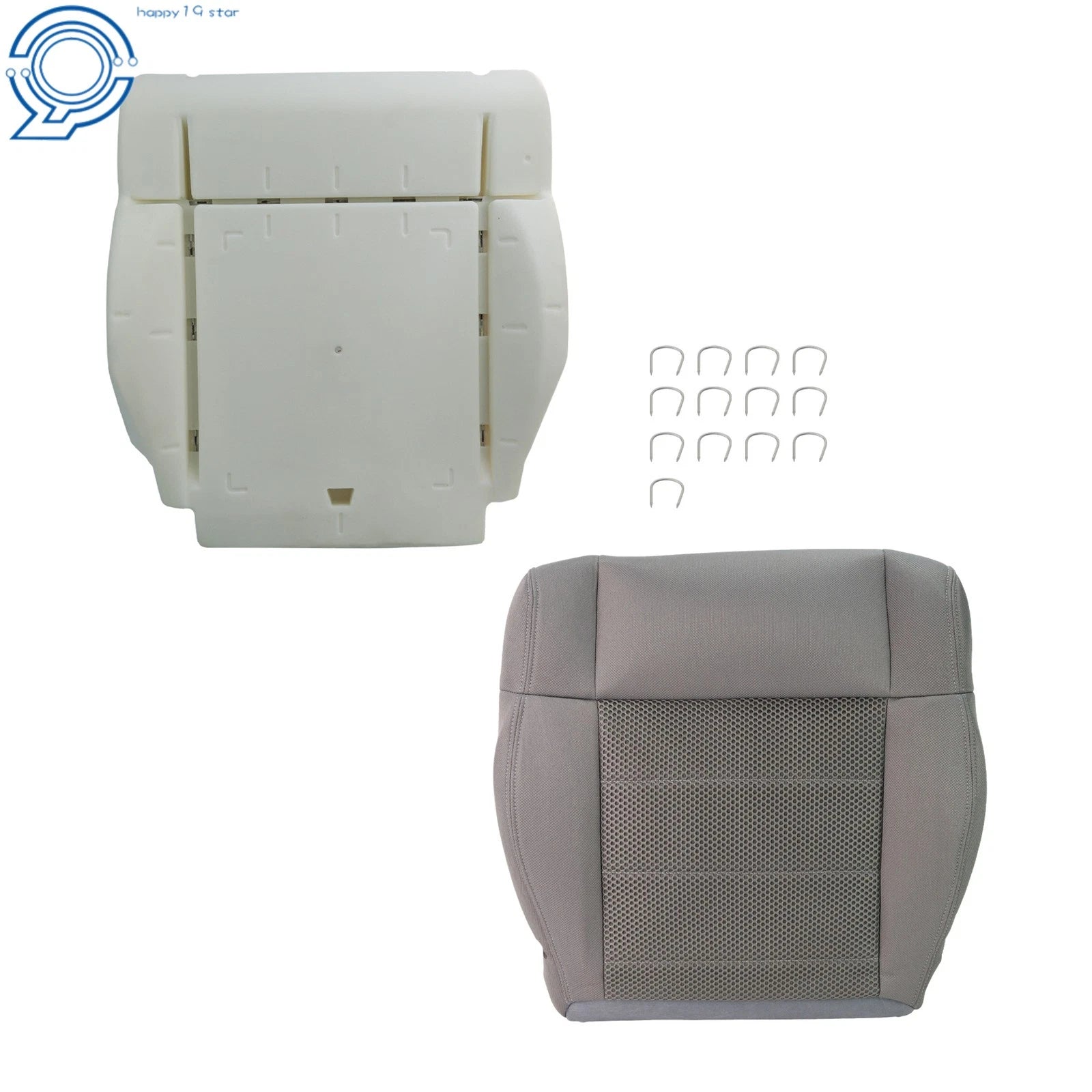 Driver Bottom Seat Cover with Foam Insert for Wrangler (2007-2012)