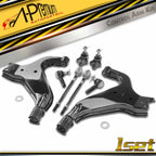 Set of 8 Control Arms, Ball Joints & Tie Rod Ends for Infiniti QX4 (1997–2004)