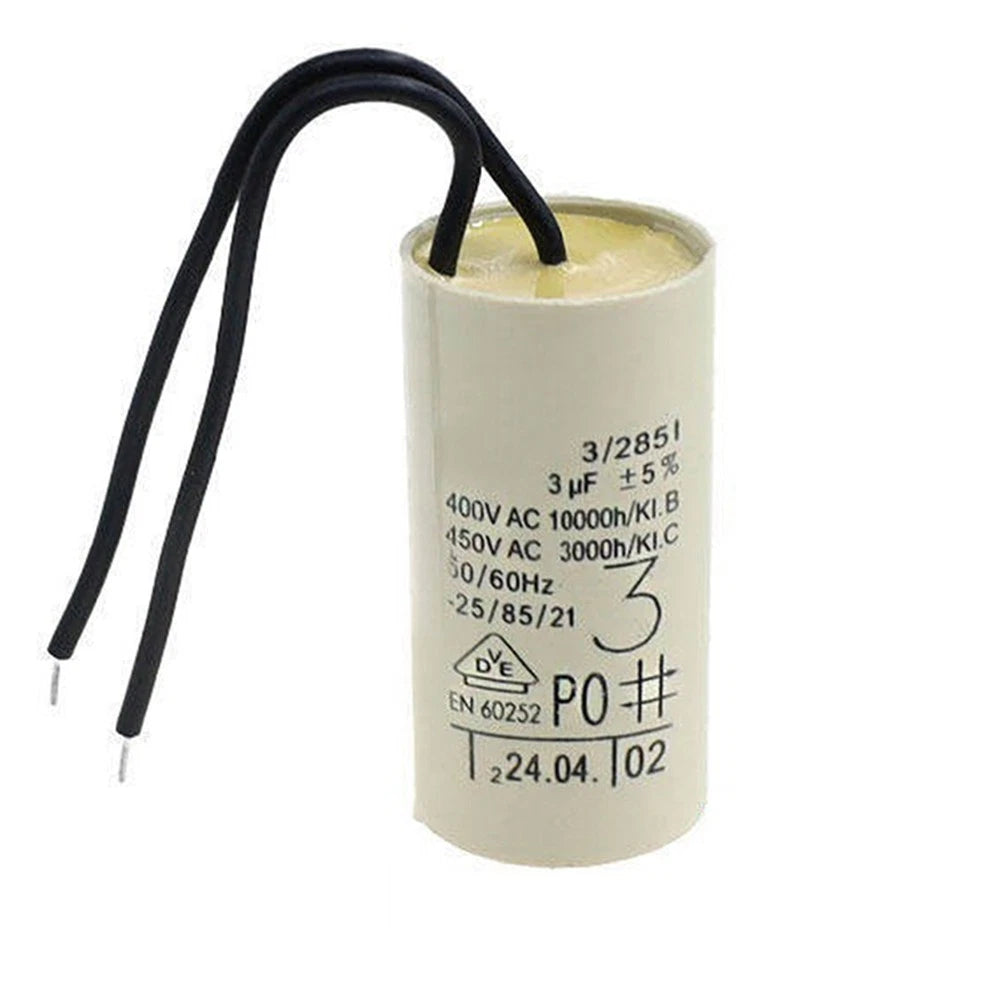 3uF Motor Run Capacitor for Wall Mounted Heating Pumps