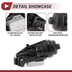 Engine Oil Cooler Filter Housing for Mercedes-Benz GLA250 (2014–2019) No.A2701800610
