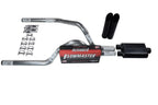 2.5" Dual Exhaust Kit for Dodge Dakota (1987–1996) - Flowmaster 50 Series, Black Tips
