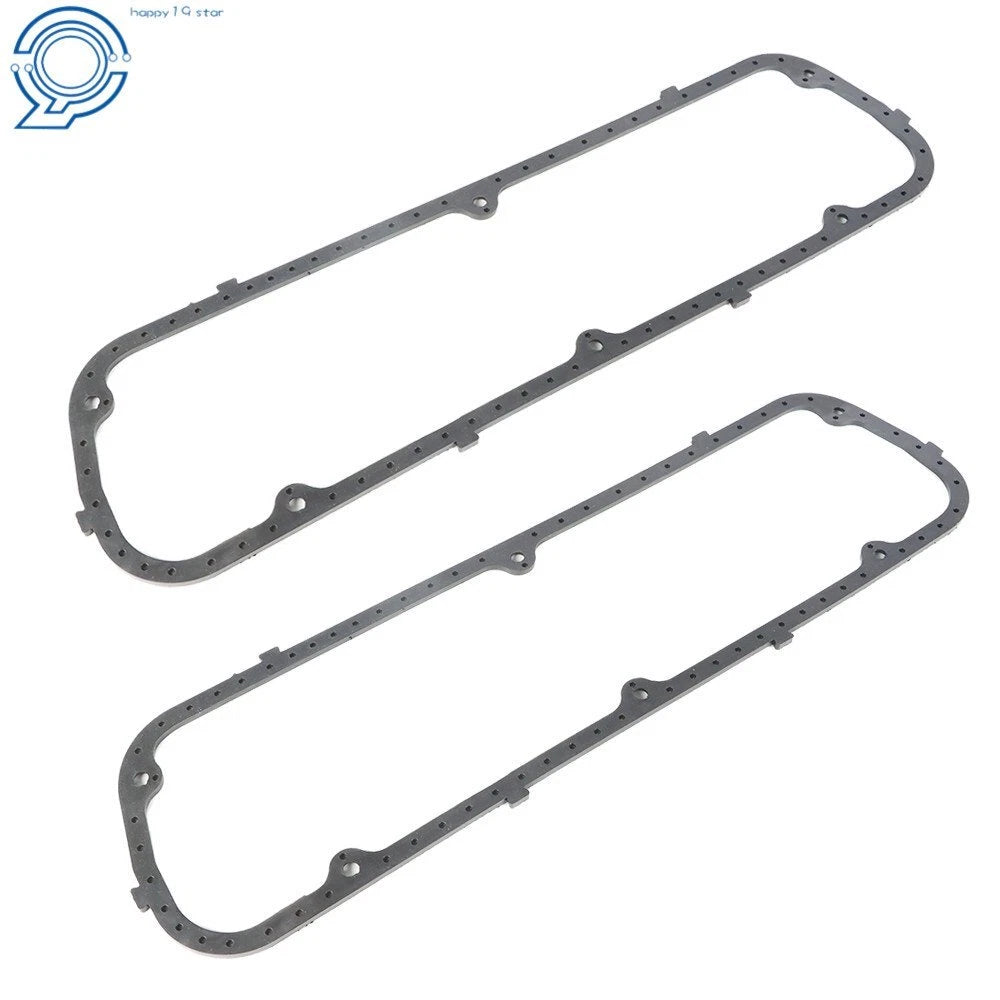 Set of 2 Steel Core Rubber Valve Cover Gaskets for SB Ford 260 289 302 347 351W