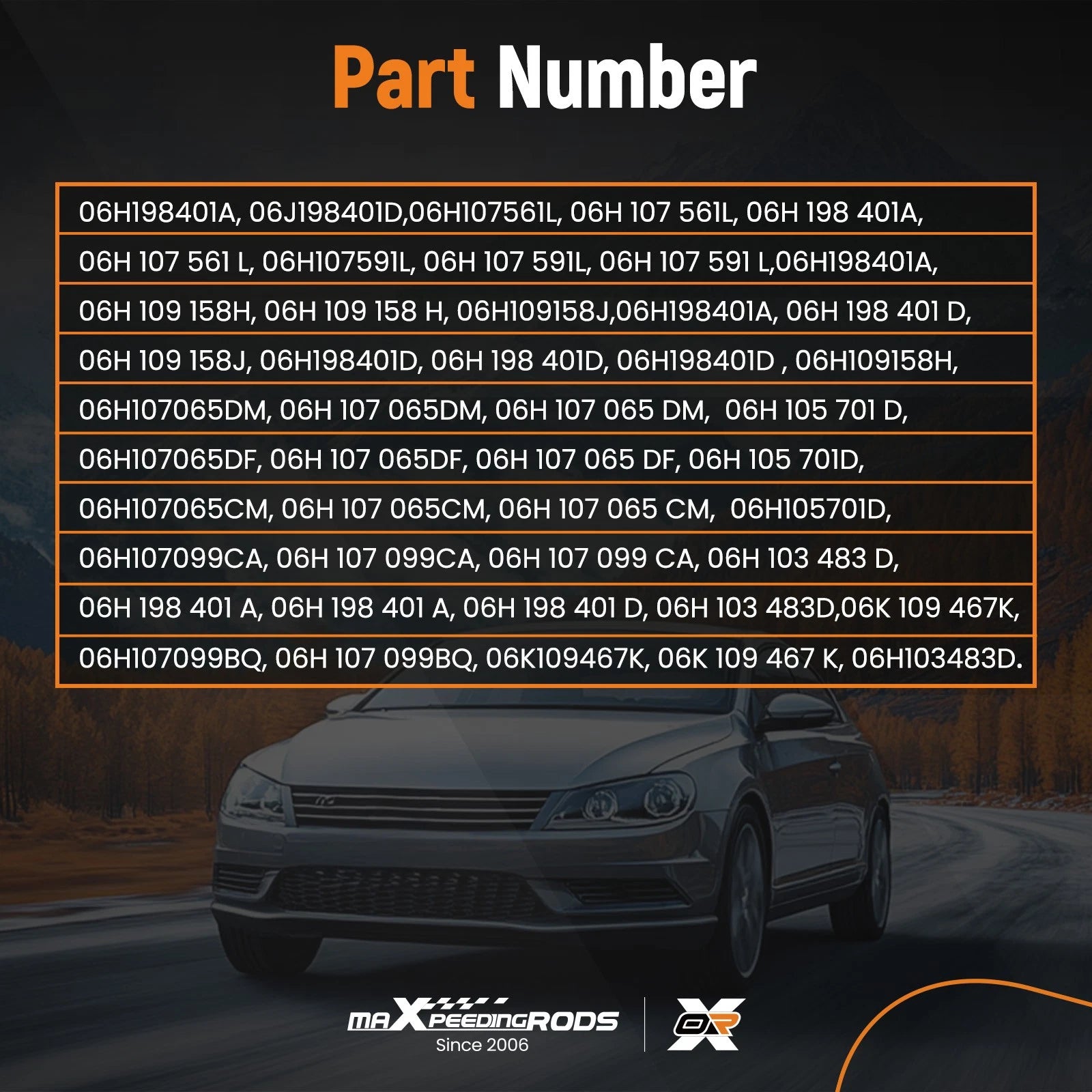 Timing Chain Kit & Pistons for Audi VW Jetta GTI A4 Q5 (CCTA CAWB CAEB CDNB)