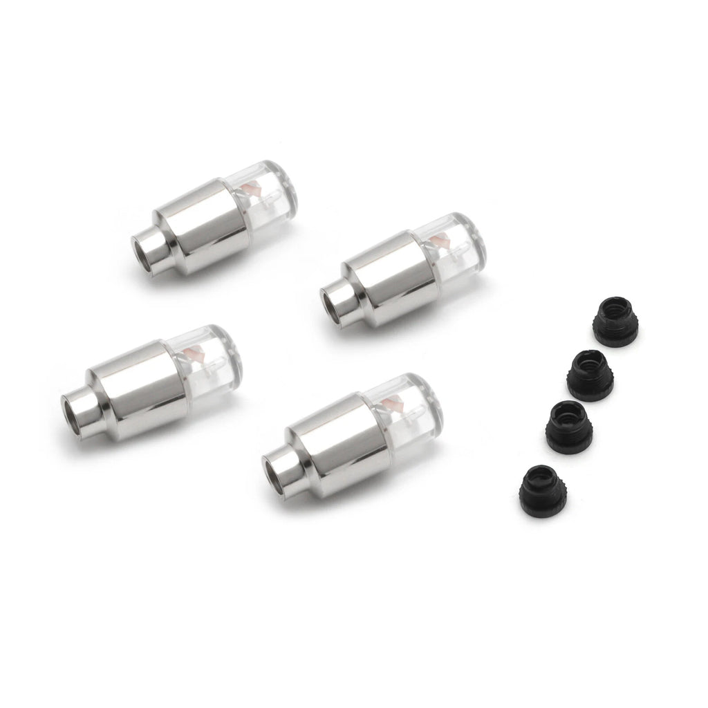 Ice Blue LED Wheel Tire Valve Stem Strobe Light for Mercedes (2013-2019)