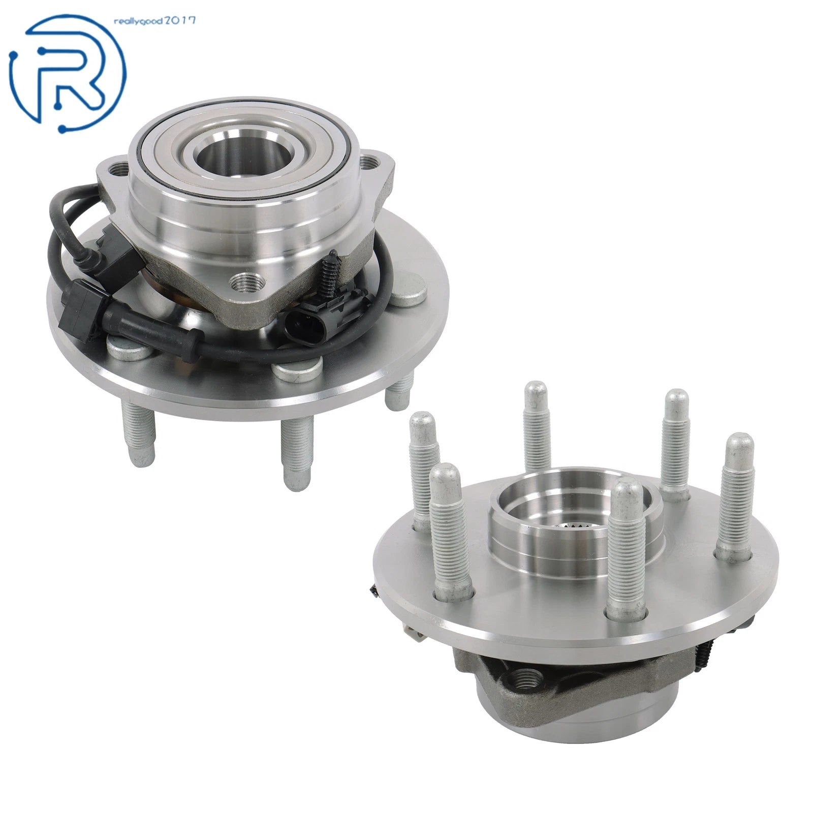 Pair Front Wheel Bearing Hub Assembly for GMC Sierra 1500 (1999-2006)
