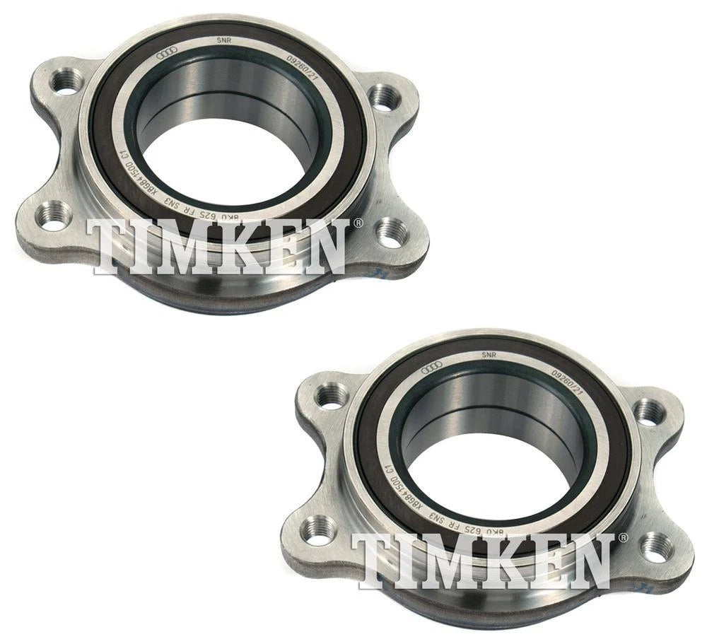 Set of 2 Front Wheel Bearing Assemblies for Audi A5 A6 (2008–2018)