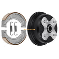 Rear Brake Drum w/Shoes Kit for Yamaha Kodiak 400, Grizzly 600 (1993–2006)