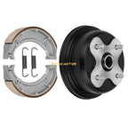 Rear Brake Drum w/Shoes Kit for Yamaha Kodiak 400, Grizzly 600 (1993–2006)