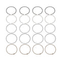 Set of 4 Piston Rings Kit STD 67MM for Honda CBR600RR (2003–2006) CBR600F CB600F CB500