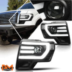 Projector Headlight w/LED for Ford F150 (2009–2014)
