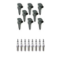 Set of 8 NGK Ignition Coils & Iridium Spark Plugs for Genesis Borrego (2009–2016)