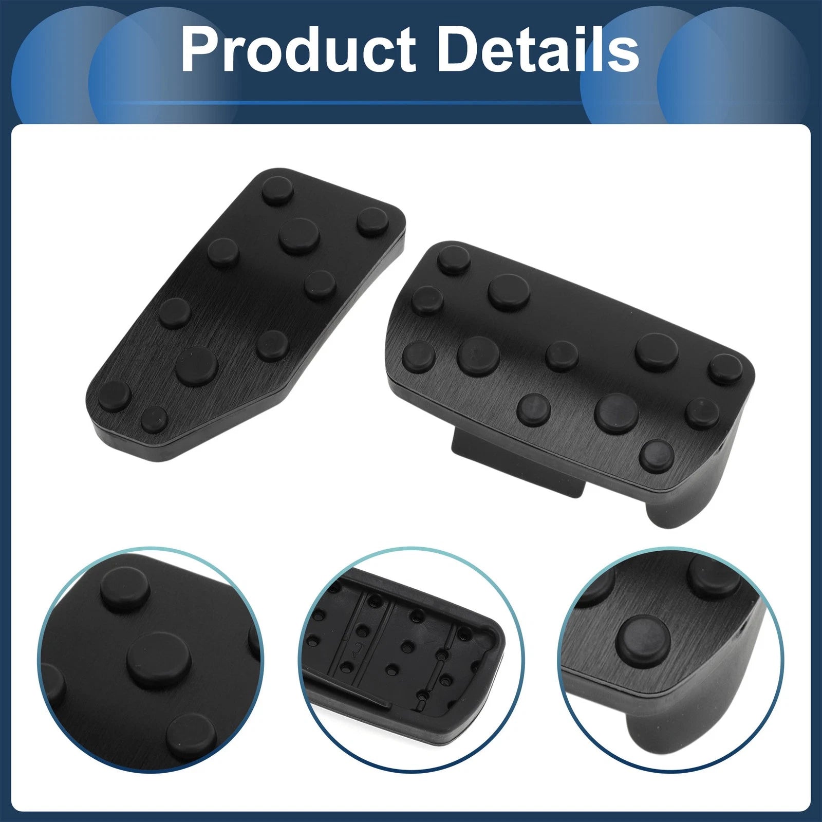 2X Automatic Foot Accelerator Pedal Covers for Subaru Forester (2019–2021)