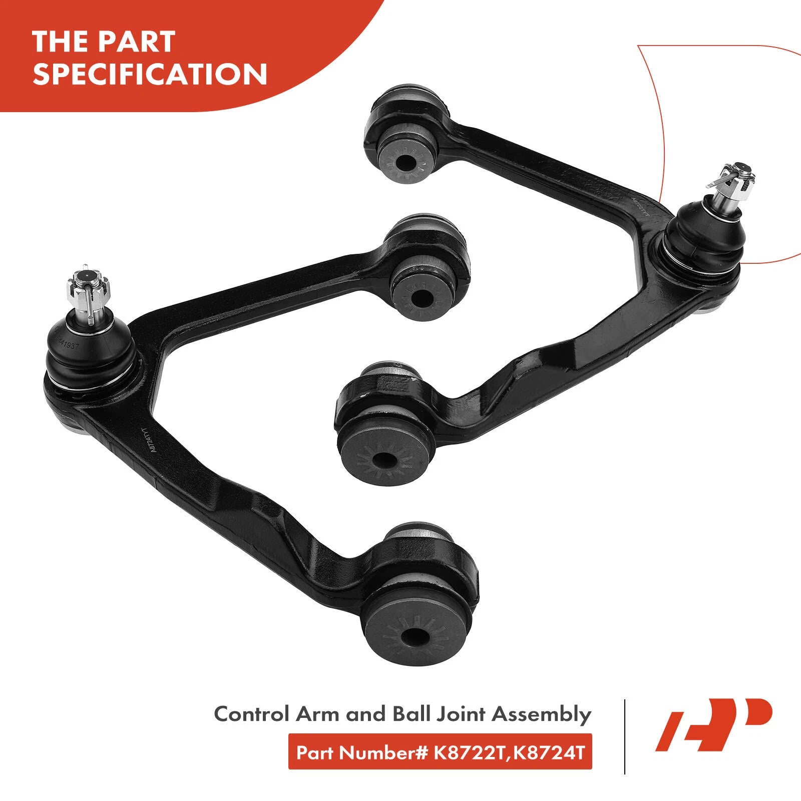 10x Front Control Arm & Tie Rod End for Ford F-150 (1998–1999)