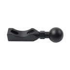Universal Ball Head Base GPS Phone Holder Clamp for Motorcycle - Black