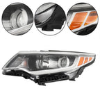 Headlight Headlamps for Kia Optima (2016-2018) Left Chrome Halogen