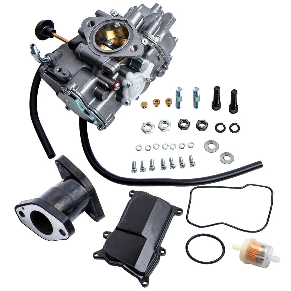 Carburetor & Intake Manifold Boot for Yamaha Kodiak 400 Big Bear 350 (1993–2000)