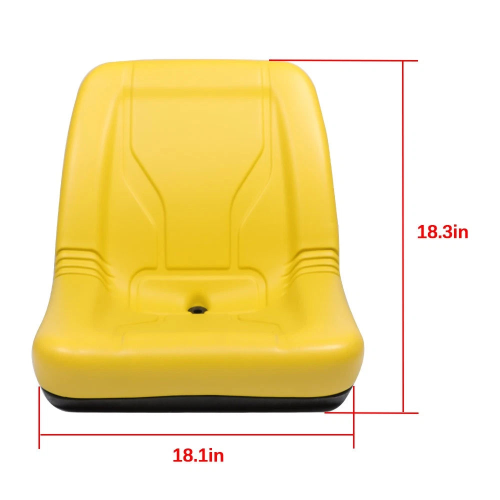 High Back Seat for John Deere Lawn Mower 325 335 345 415 425