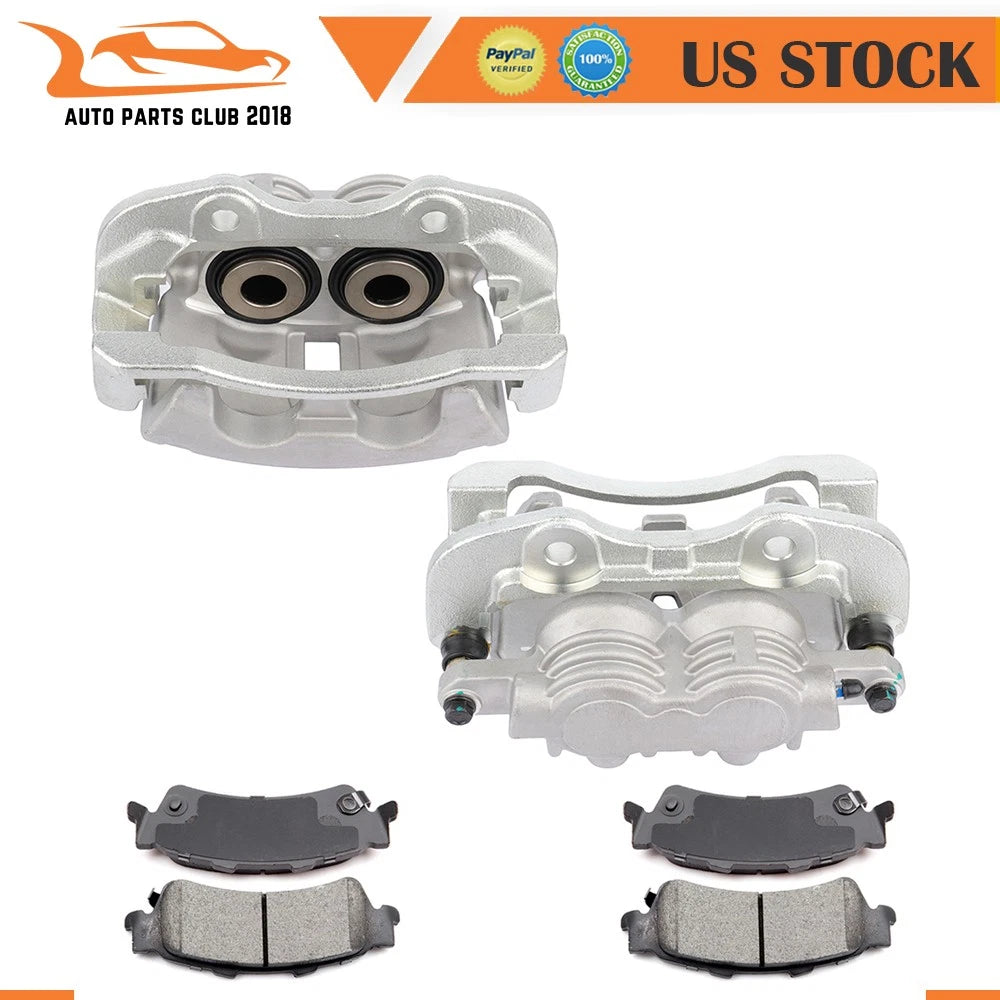 Brake Calipers & Ceramic Pads for GMC Sierra 1500, Yukon XL 1500 (2007–2014)